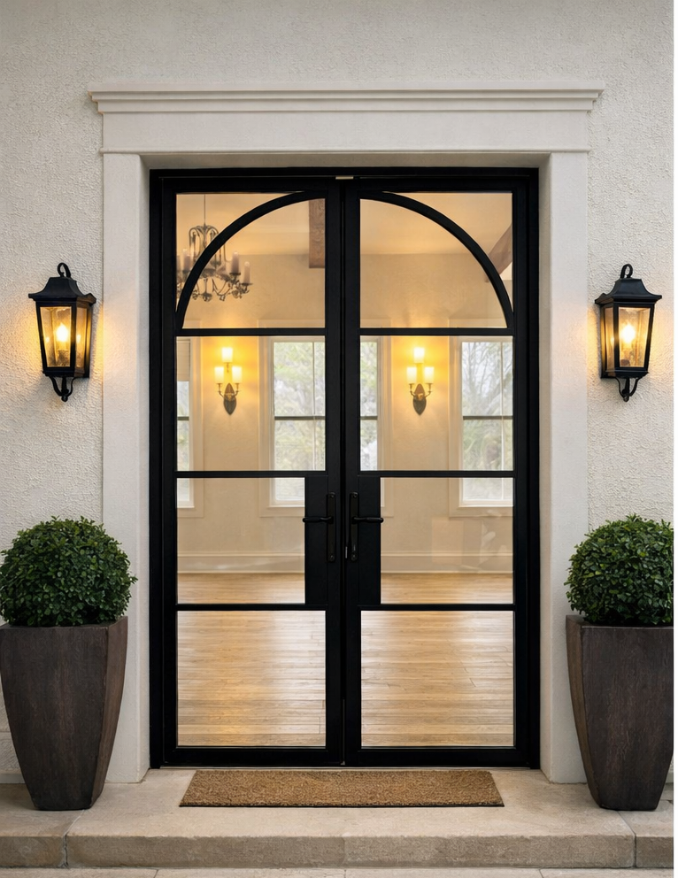 Axis Steel Glass Door