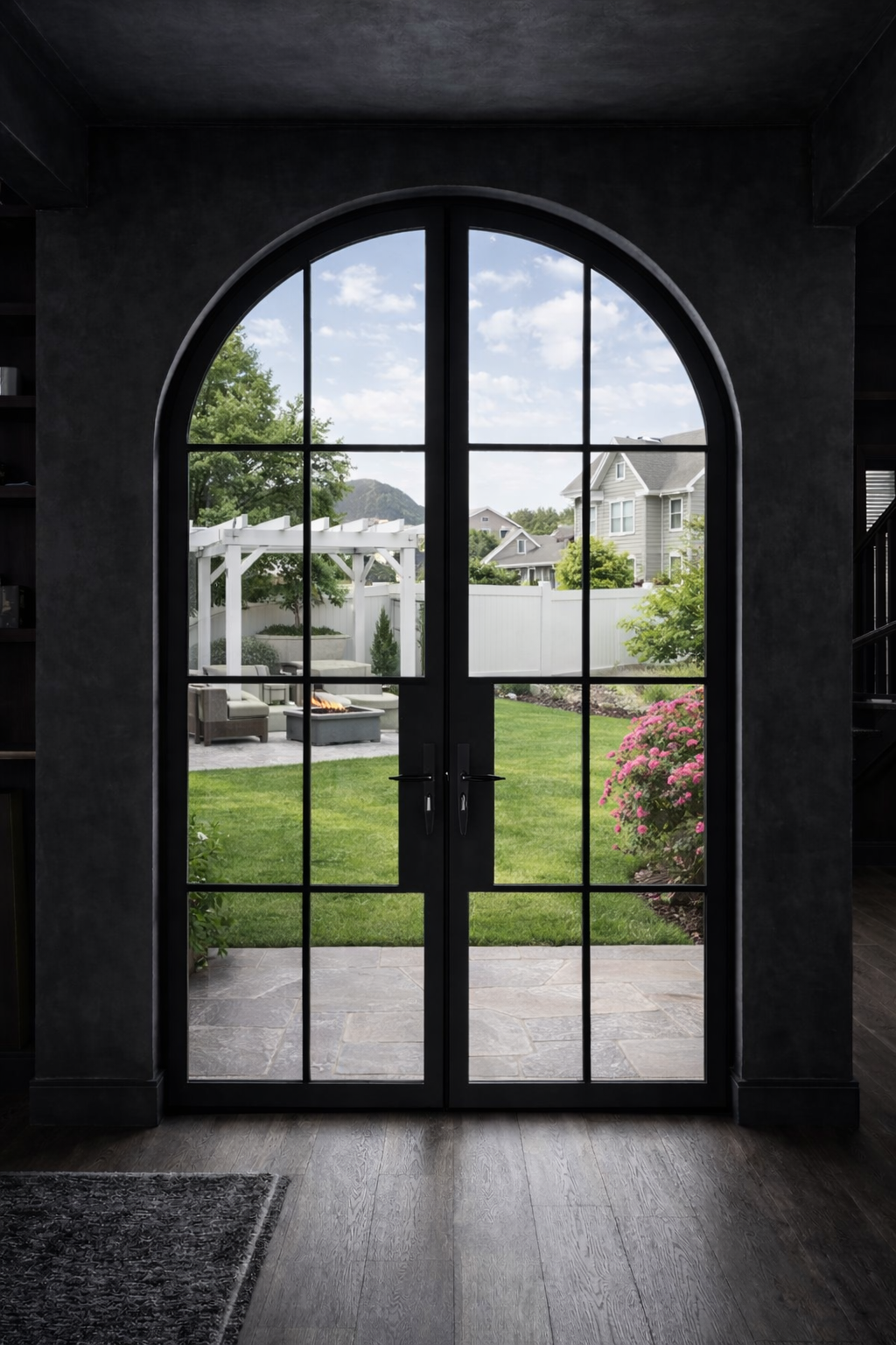 Archie Steel Glass Door